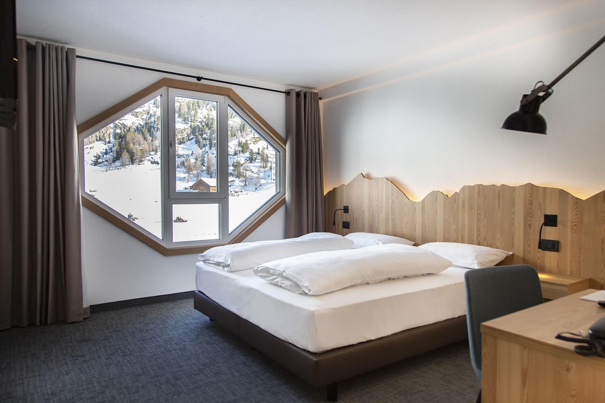 Blu Hotel Senales Zirm-Cristal Maso Corto Eksteriør billede