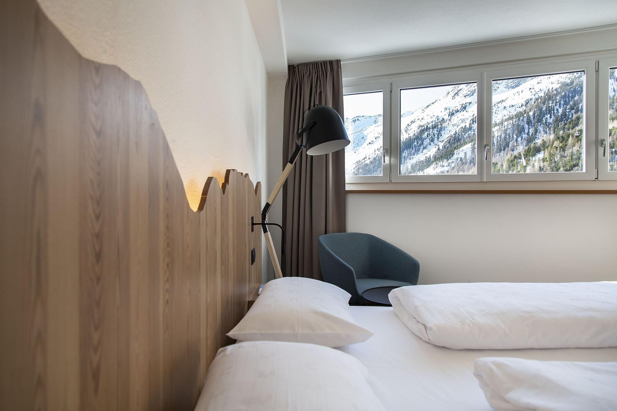 Blu Hotel Senales Zirm-Cristal Maso Corto Eksteriør billede