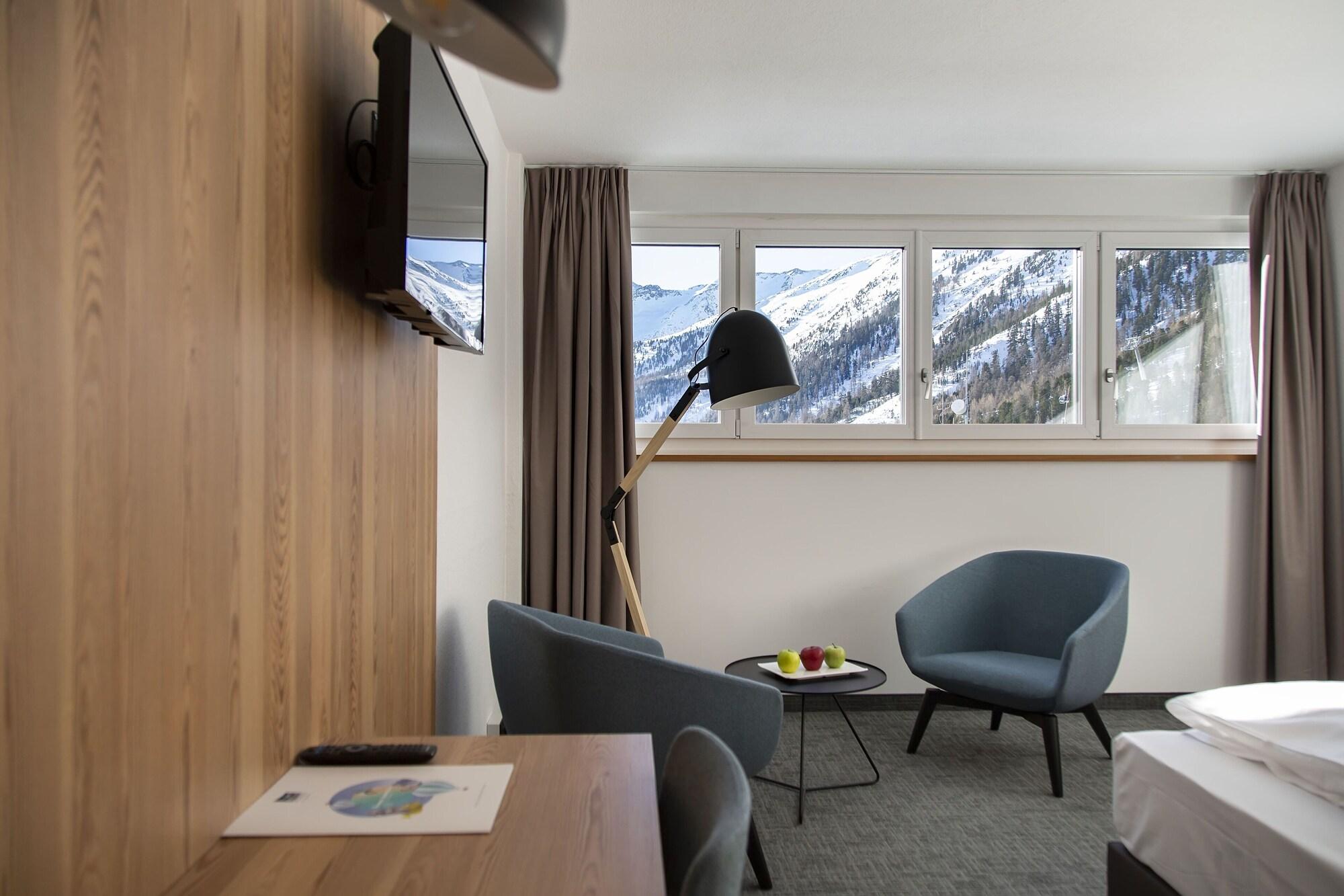 Blu Hotel Senales Zirm-Cristal Maso Corto Eksteriør billede
